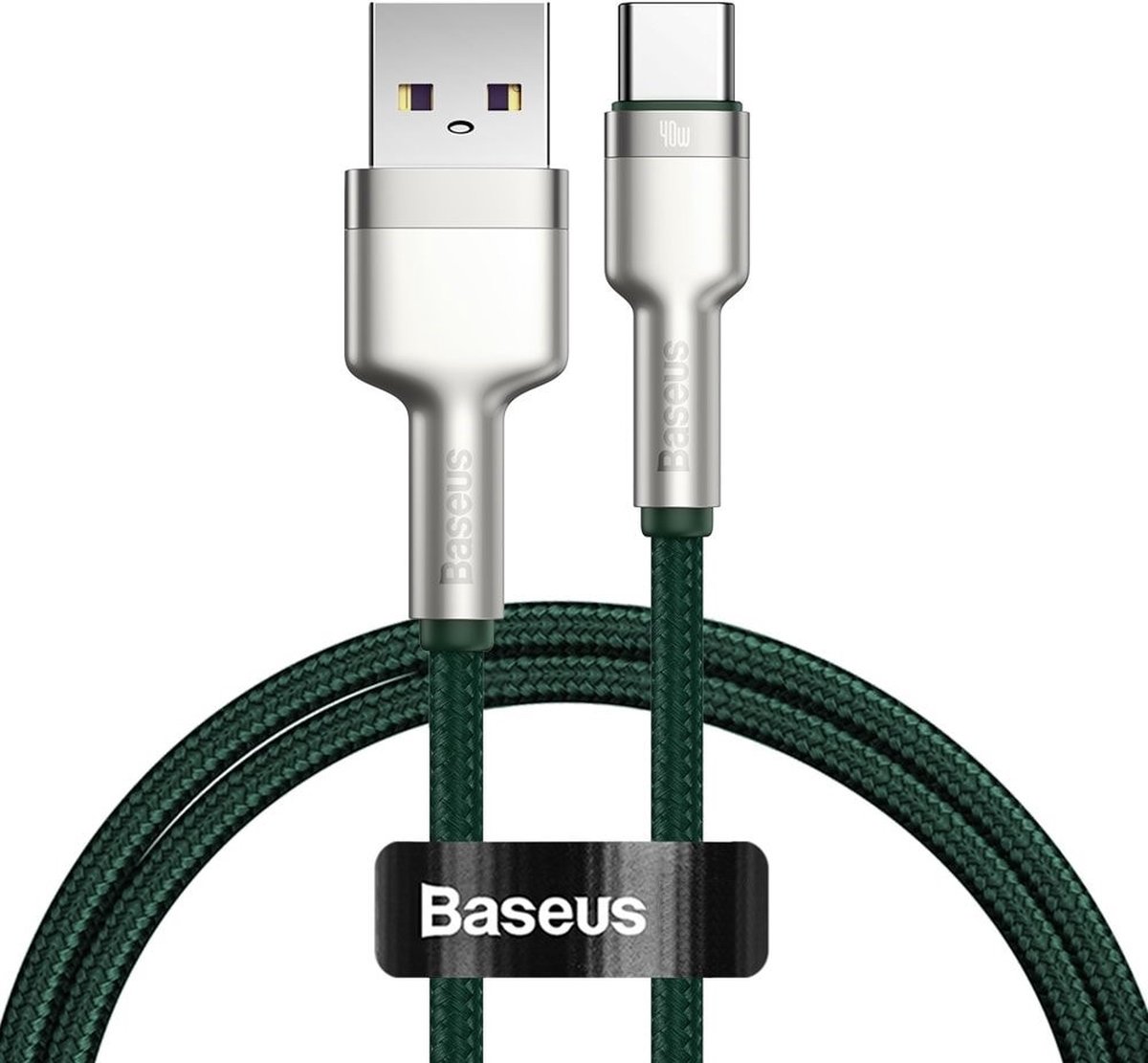 Baseus Metal Data SuperCharge Kabel USB Naar USB-C  - 40W - 1 Meter