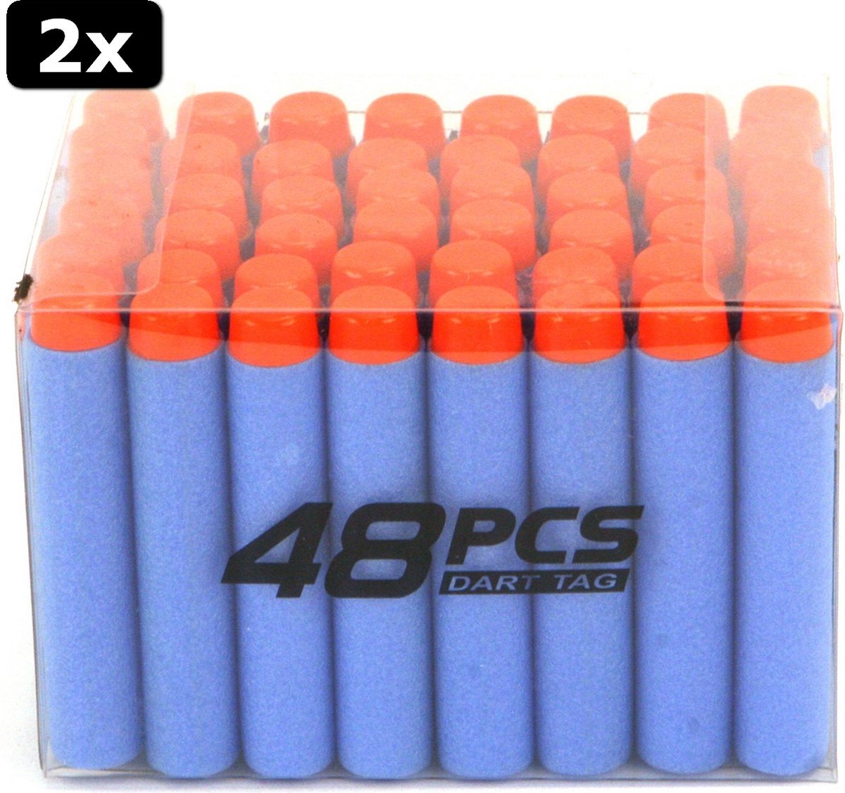 2x Foam Dart Refill 48 Stuks