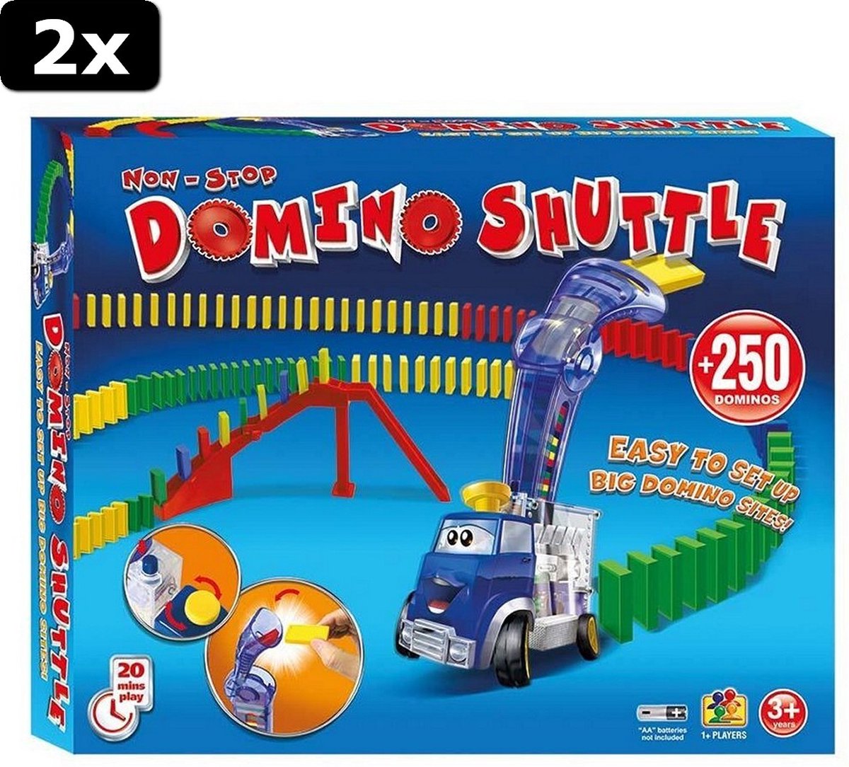 2x Non-Stop Domino Shuttle met Legauto