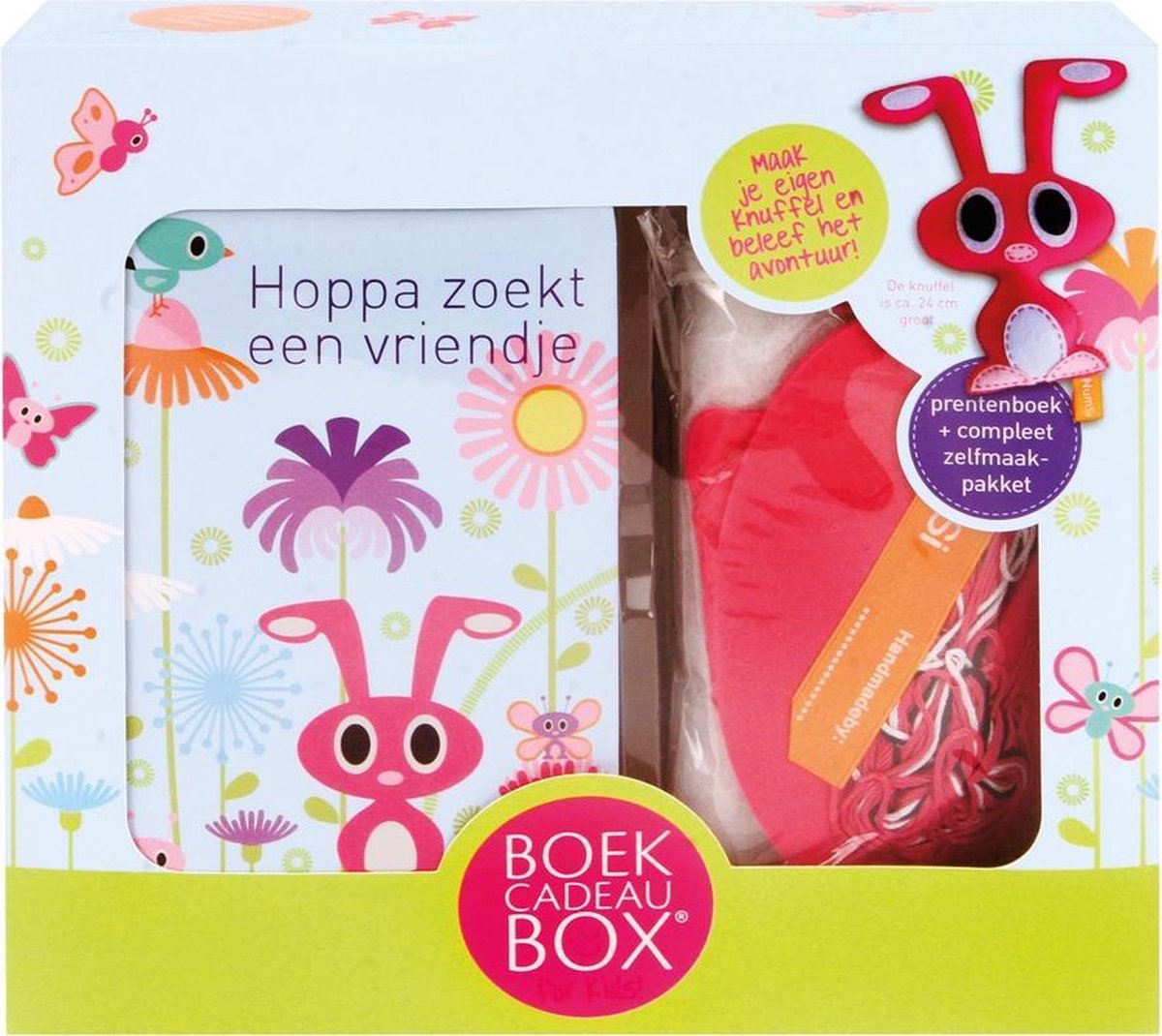 Boek Hoppa Zoekt Een Vriendje + Knuffel Om Zelf Te Maken