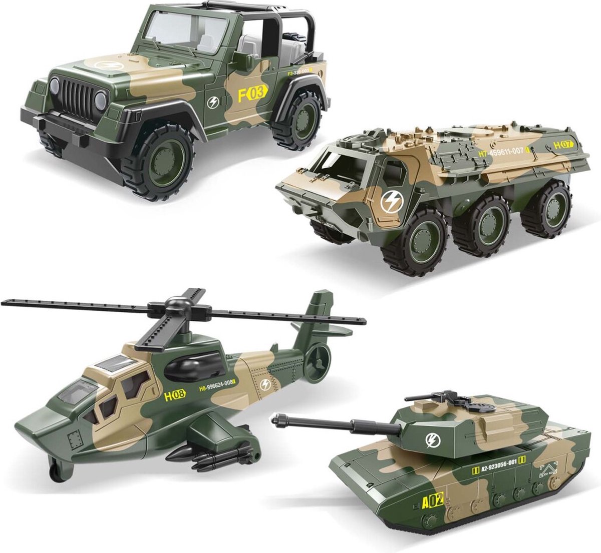 Militair Voertuig 1:64 Assorti