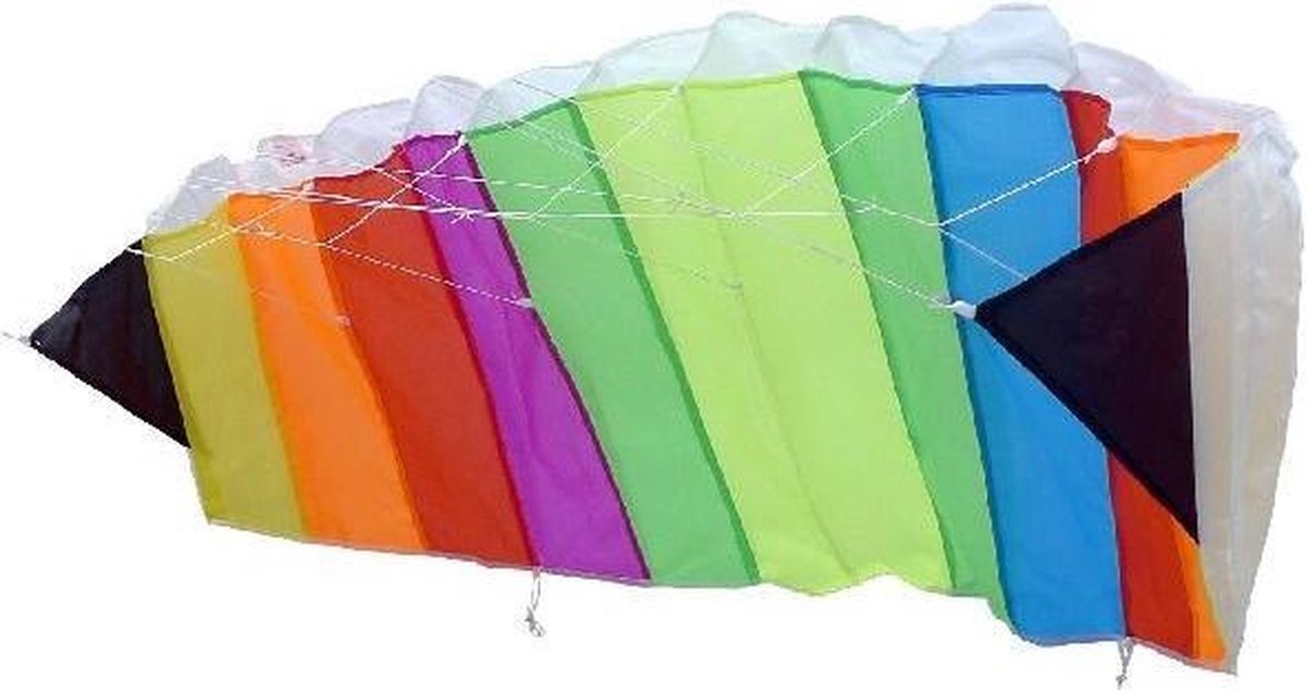 Parafoil Stunter Kite 120x50 met Tas