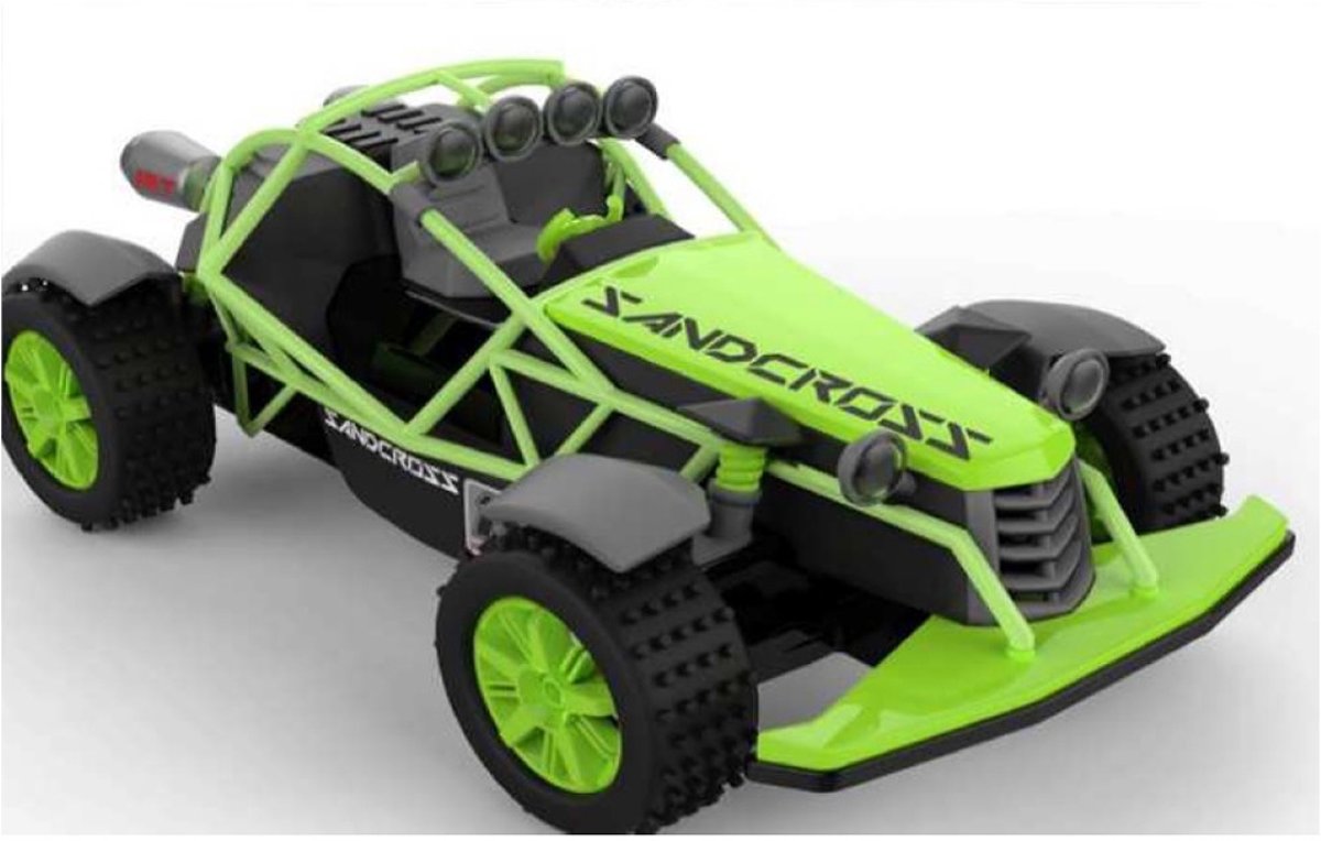 RC Buggy Sandcross Groen 1:18