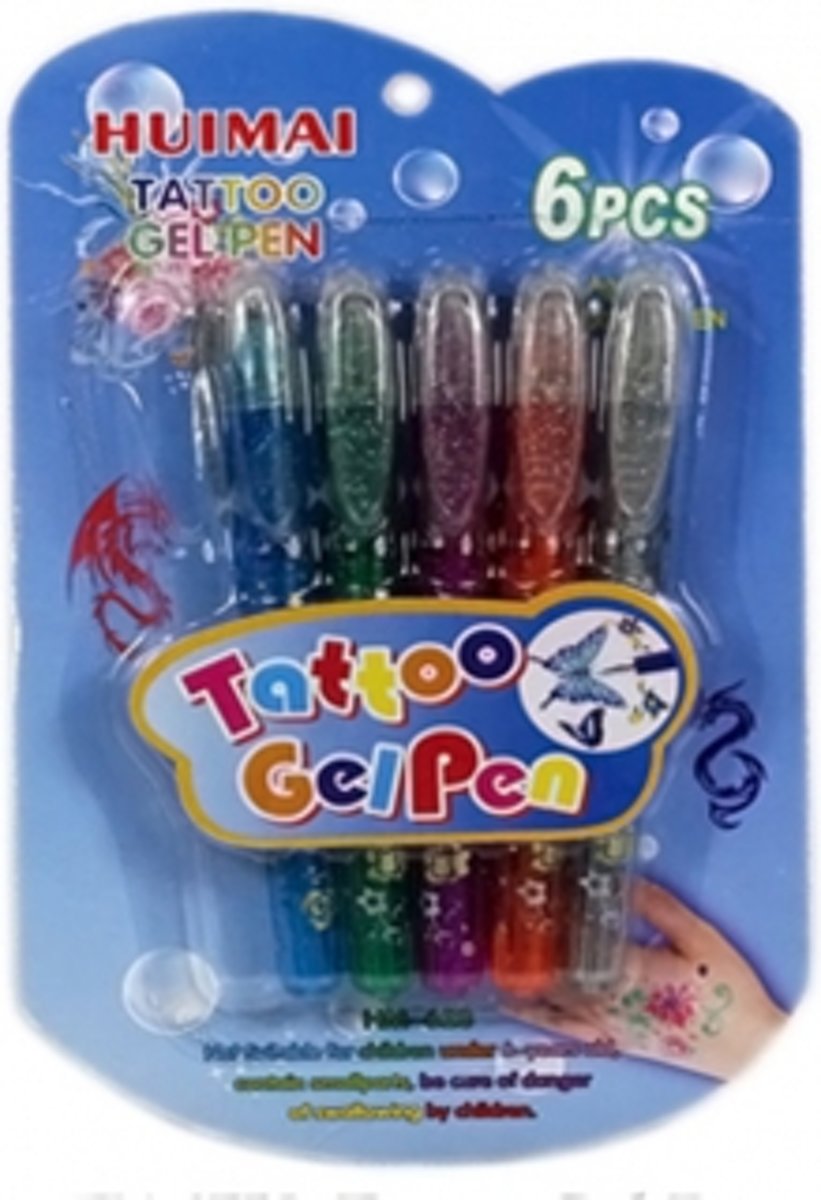 Tattoo Gelpen Set