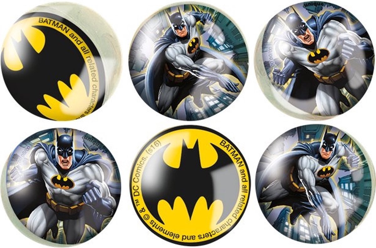 Batman stuiterballen 6 st.