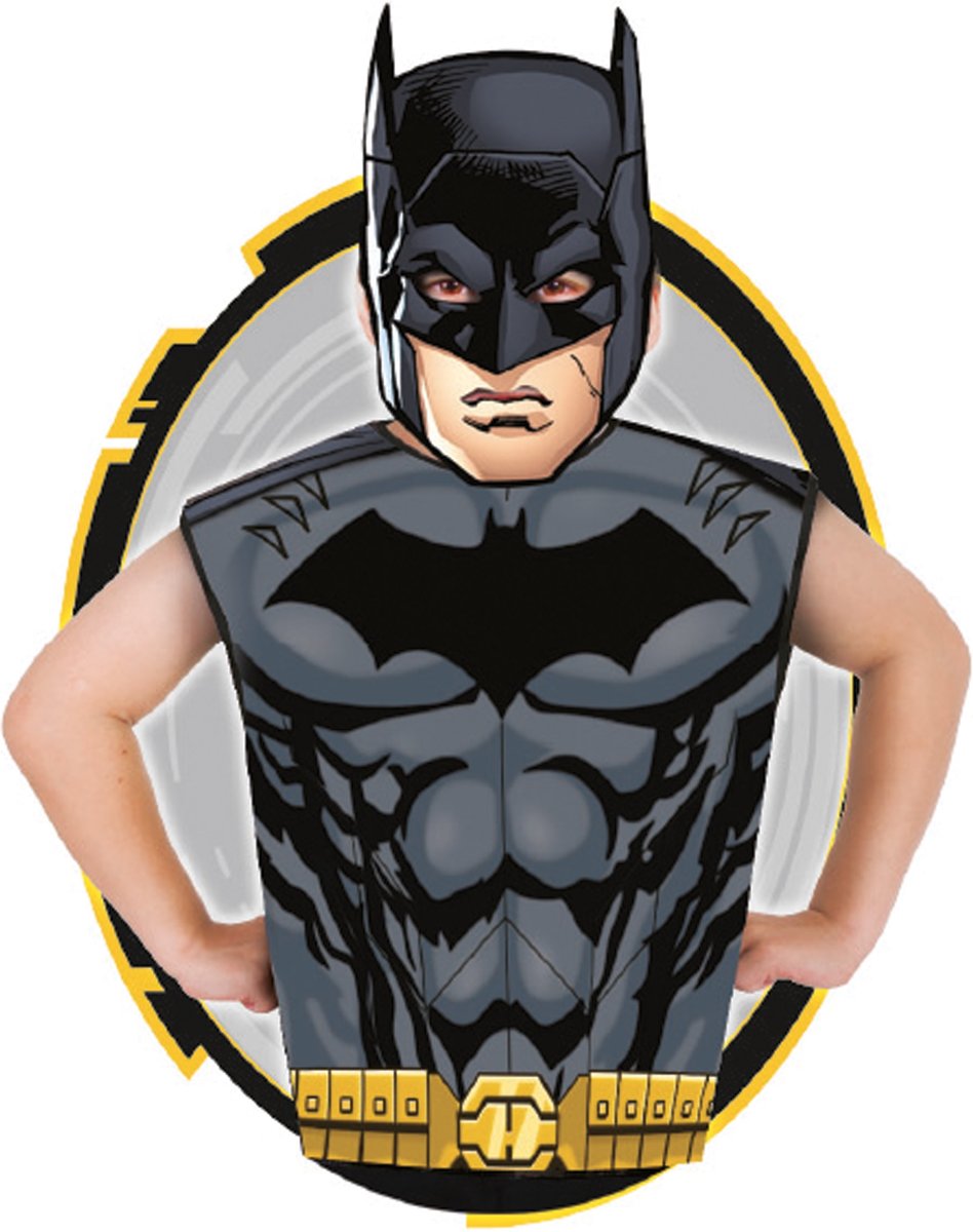 Batman™ tshirt en masker voor kinderen - Verkleedkleding