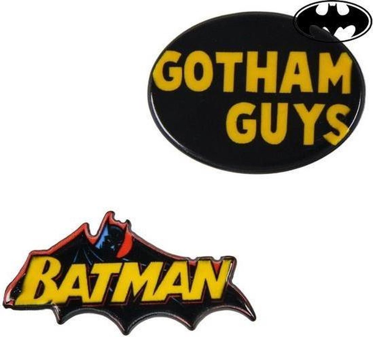 Clasp Batman Yellow Black