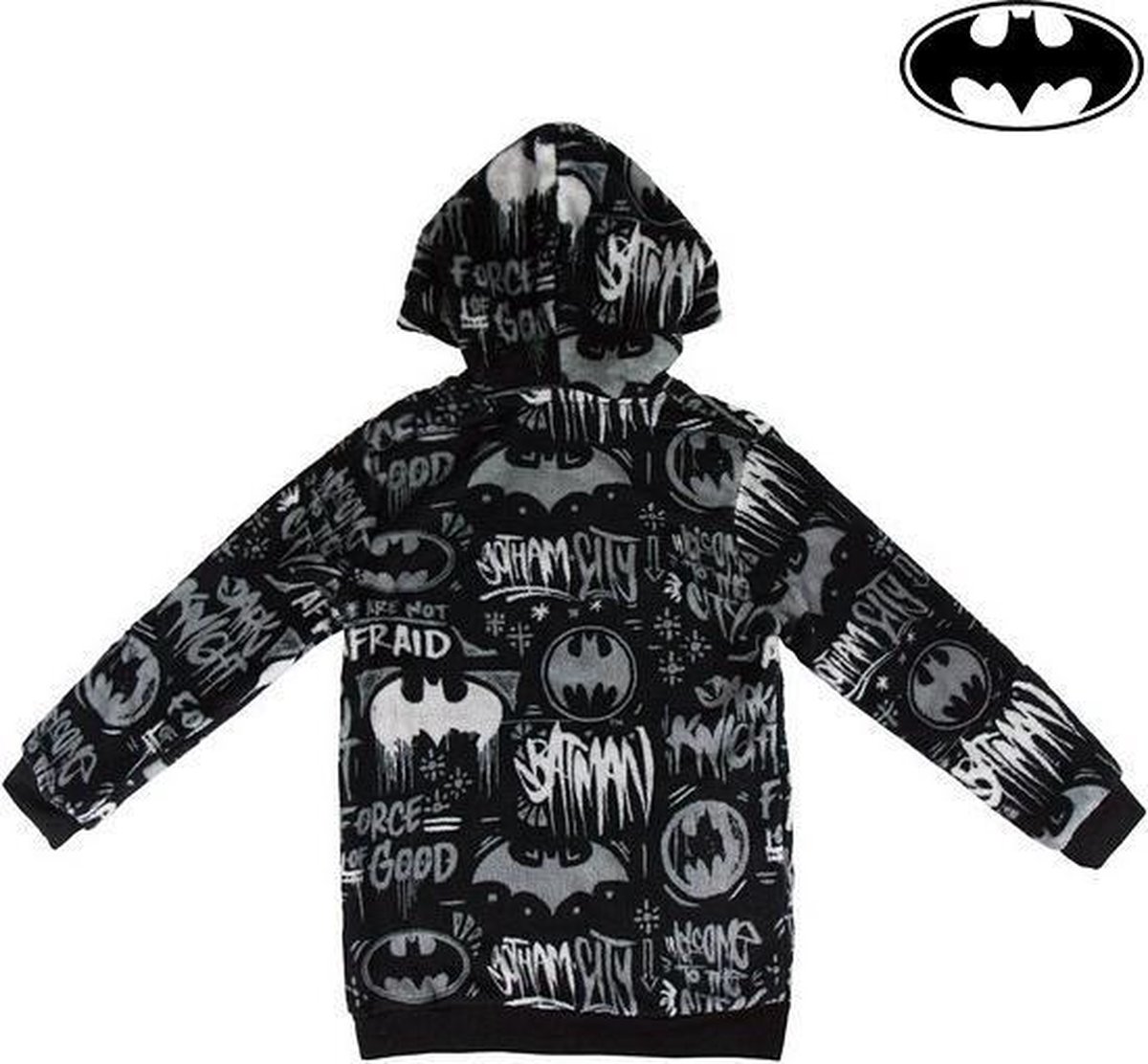 Kinderhoodie Batman 74831 Zwart