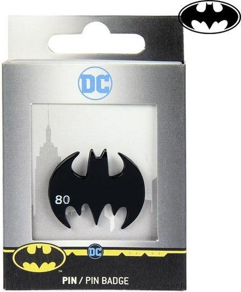 Pin Batman Metaal Zwart