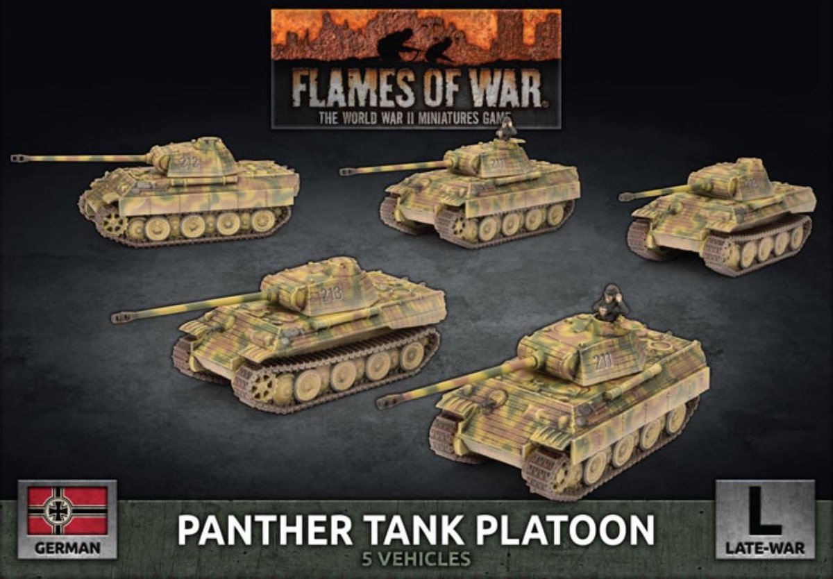 Flames of War: Panther Tank Platoon