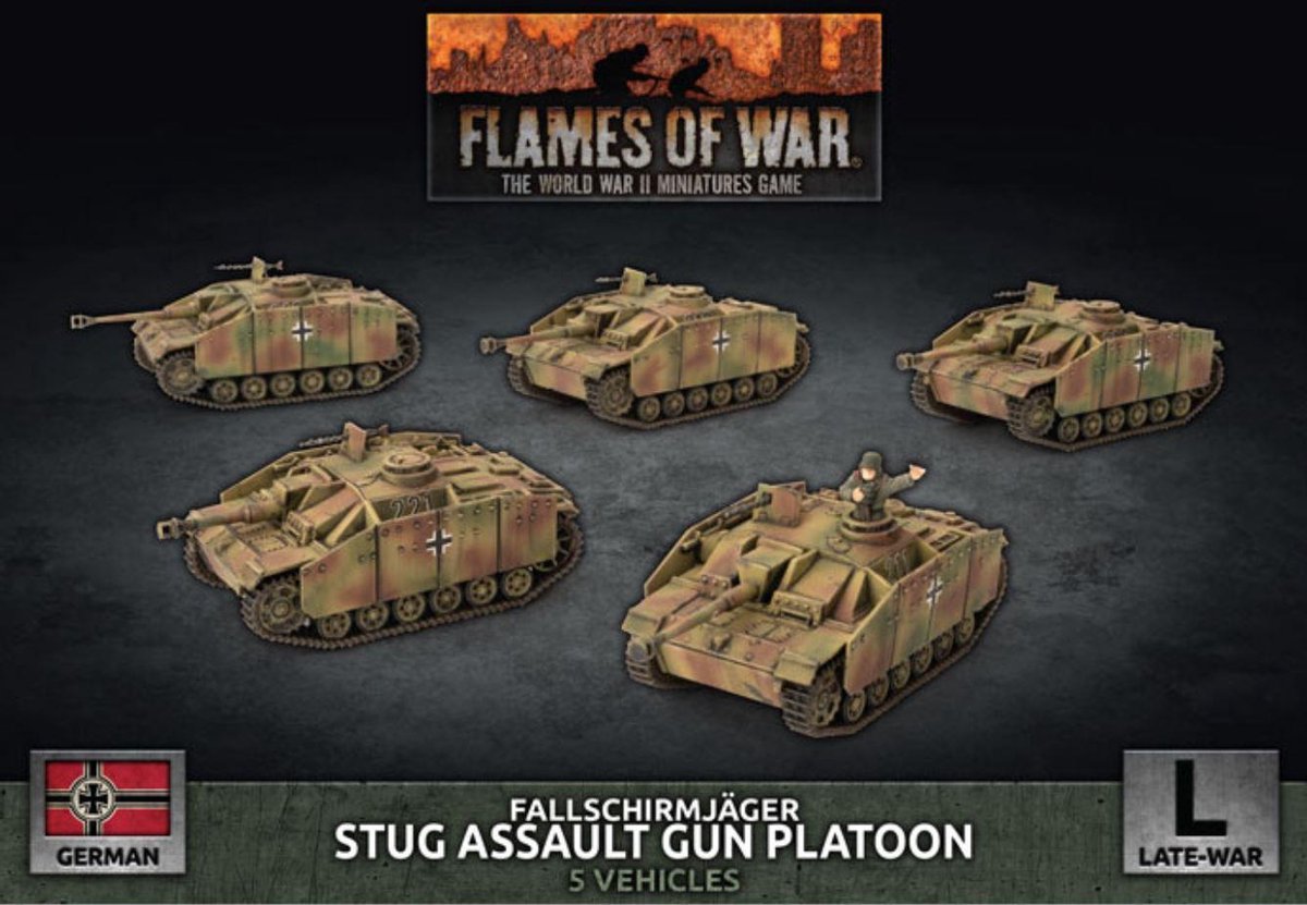 Flames of War: Stug assault gun platoon