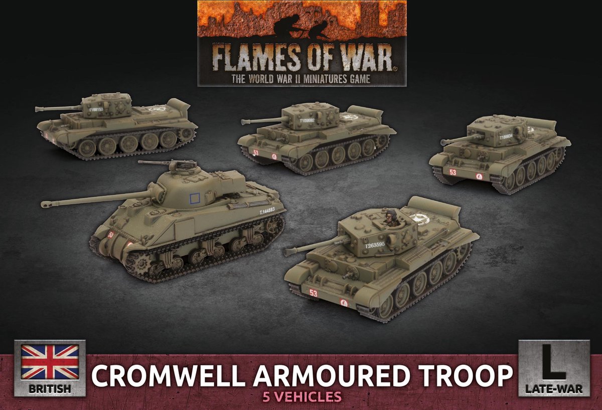 Flames of War: Cromwell Armoured Troop