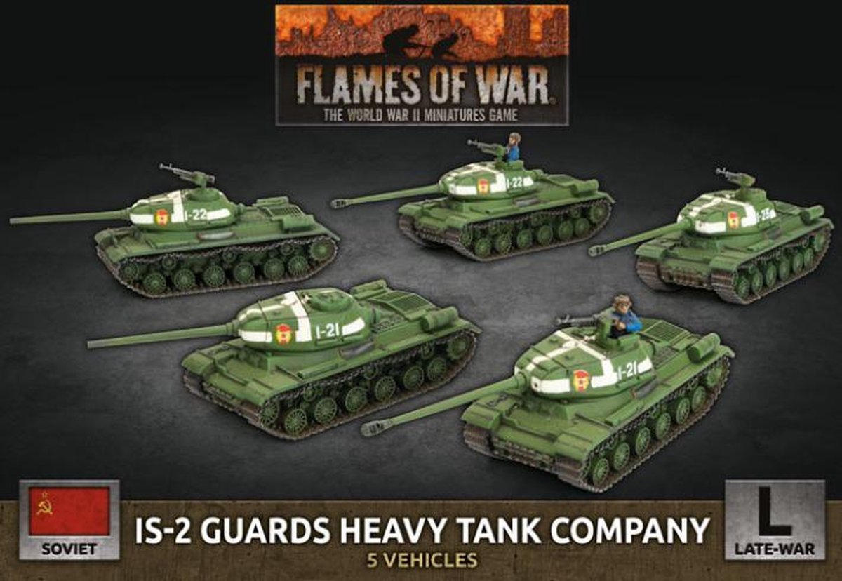 Flames of War: IS-2 Guards Heavy Tank Company