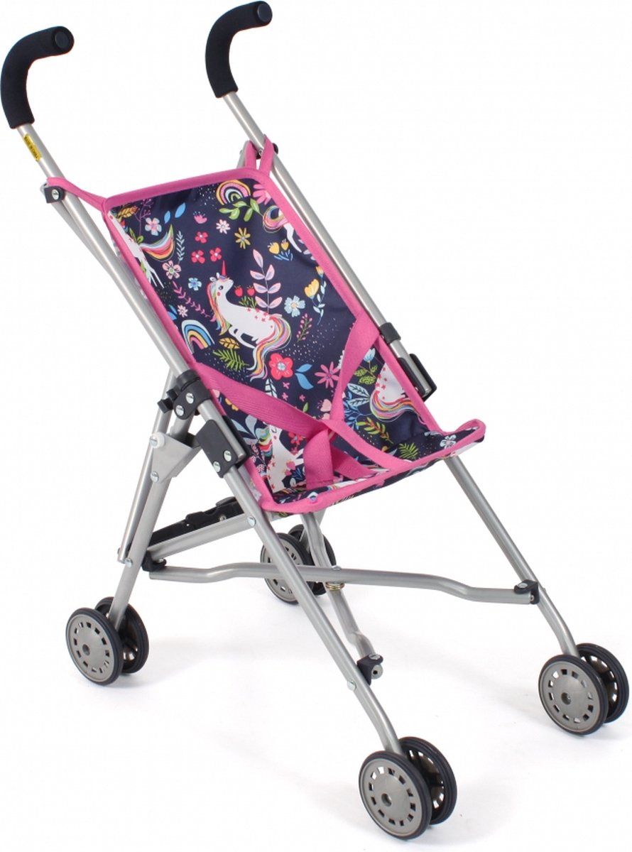   poppenbuggy Roma Unicorn/Eenhoorn buggy voor pop