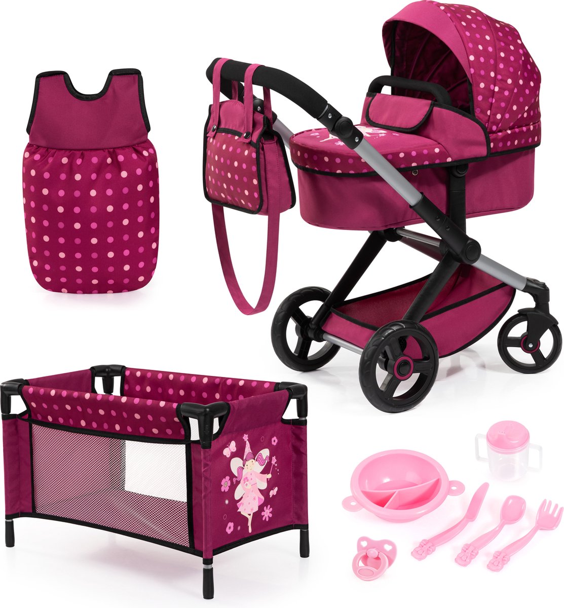   - Xeo Mega Set combi poppenwagen