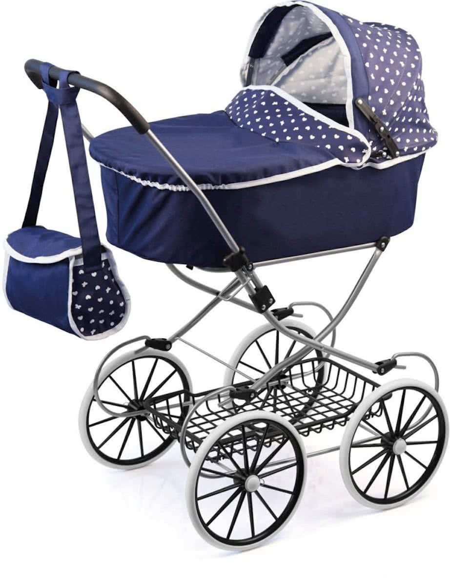 Bayer Poppenwagen Classic Deluxe - Blauw