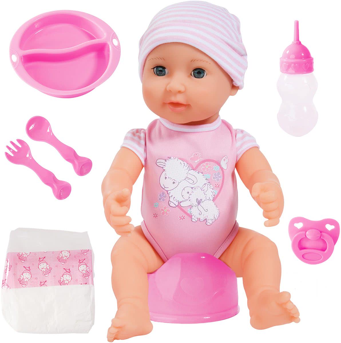 Piccolina Newborn Baby 40cm - Babypop