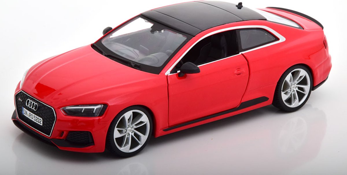 Audi RS 5 Coupe 2019 Rood 1-24 Burago