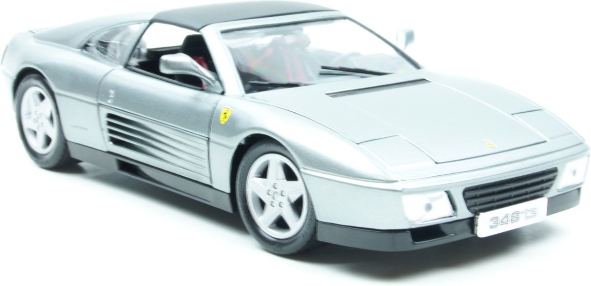 Bburago Ferrari 348 TB 1989 Metal Grijs 1/18