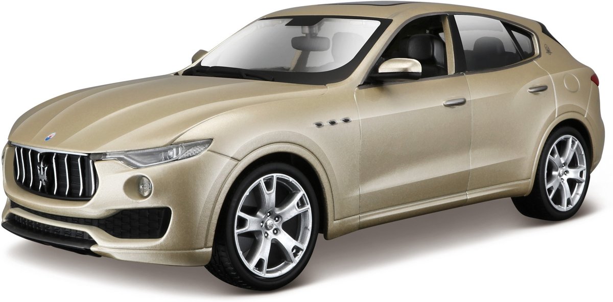 Bburago Maserati Levante 1:24 goud metalic