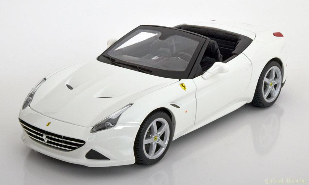 Ferrari California T ( Open Top ) 2014 Wit 1-18 Burago