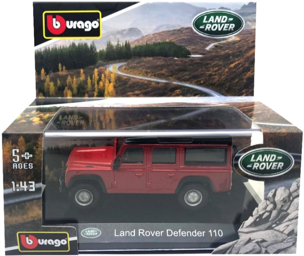 Land Rover DEFENDER 110 ROOD BBURAGO 1:47