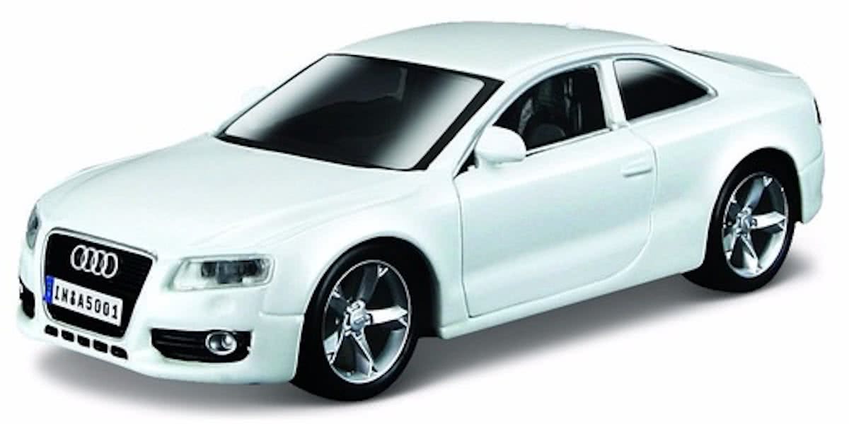 Modelauto Audi A5 wit 1:32 - auto schaalmodel / miniatuur autos