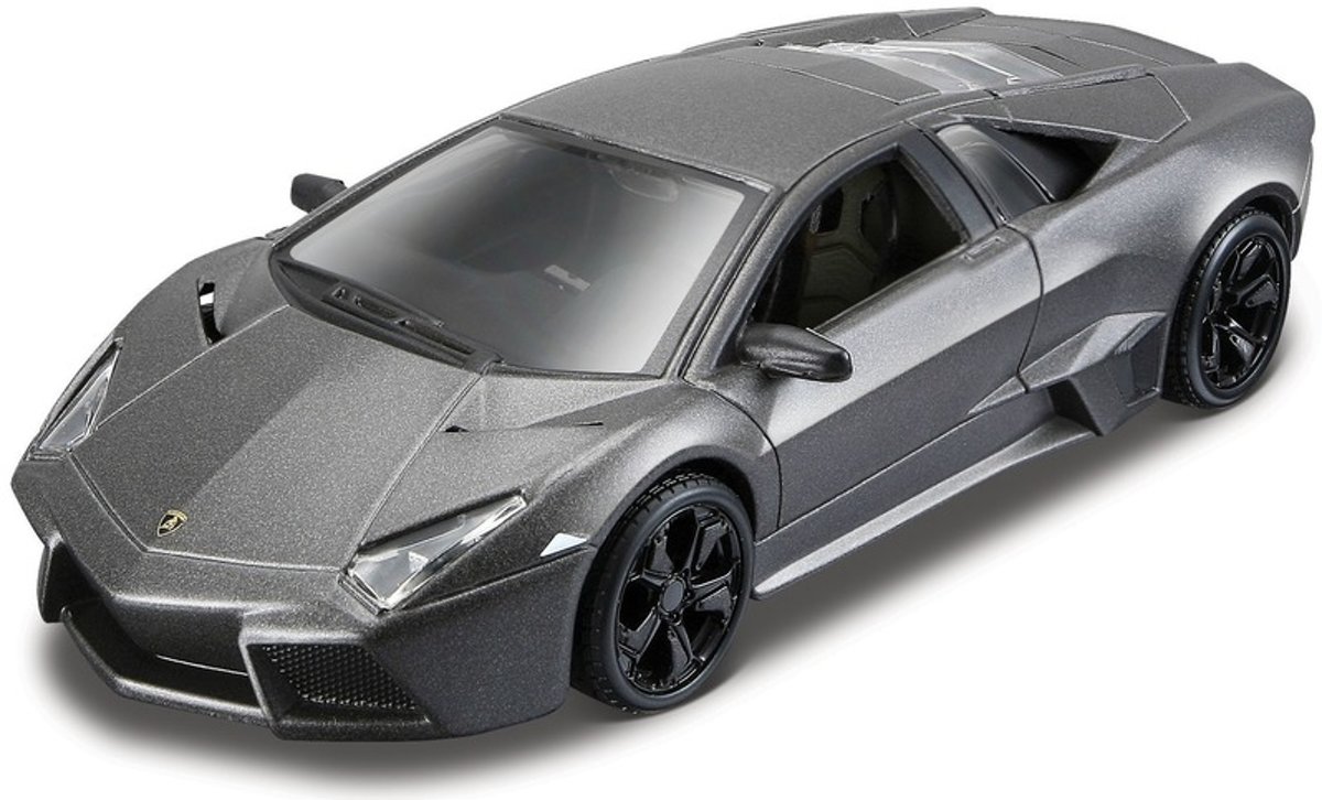 Modelauto Lamborghini Reventon grijs montage kit/set 1:32 - speelgoed auto schaalmodel