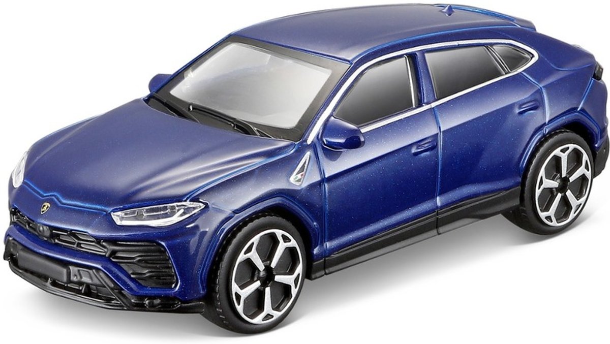 Modelauto Lamborghini Urus blauw 1:43 - speelgoed auto schaalmodel