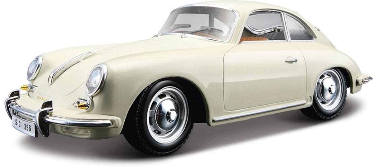 Modelauto Porsche 356 B coupe 1:24 - speelgoed auto schaalmodel