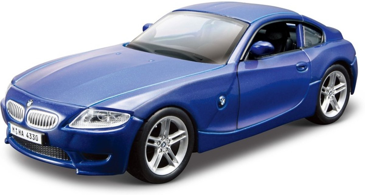 Modelauto blauwe BMW Z4 1:32 - speelgoed auto schaalmodel