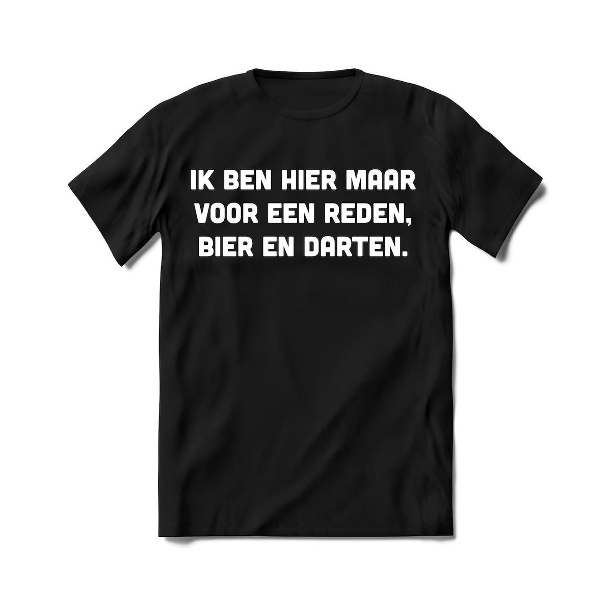 1 Reden, Bier en Darten T-Shirt Heren / Dames - Perfect Dartpijlen en Dartbord shirt Cadeau - grappige Dart en Bier Spreuken, Zinnen en Teksten.