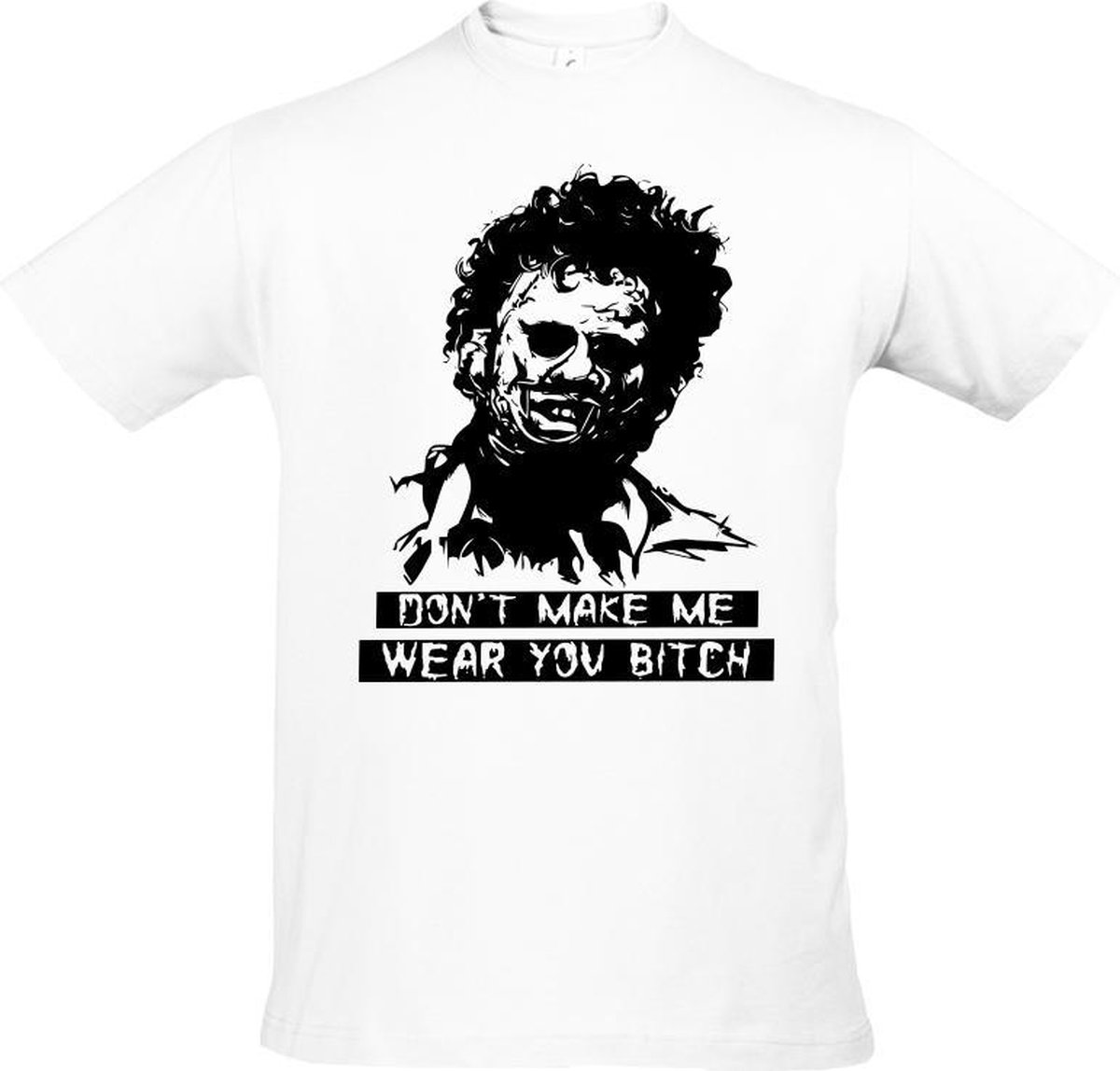 Bc The Texas Chainsaw Massacre - Leatherface - Ed Gein - Horror - Masker - Film Unisex T-shirt L