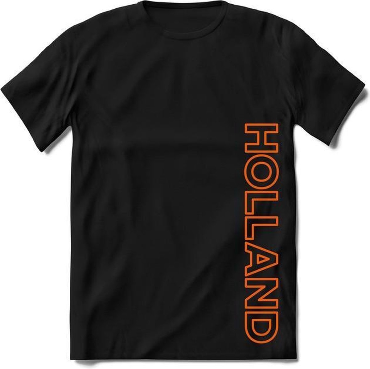 Nederland - Oranje - T-Shirt Heren / Dames  - Nederland / Holland / Koningsdag Souvenirs Cadeau Shirt - grappige Spreuken, Zinnen en Teksten.