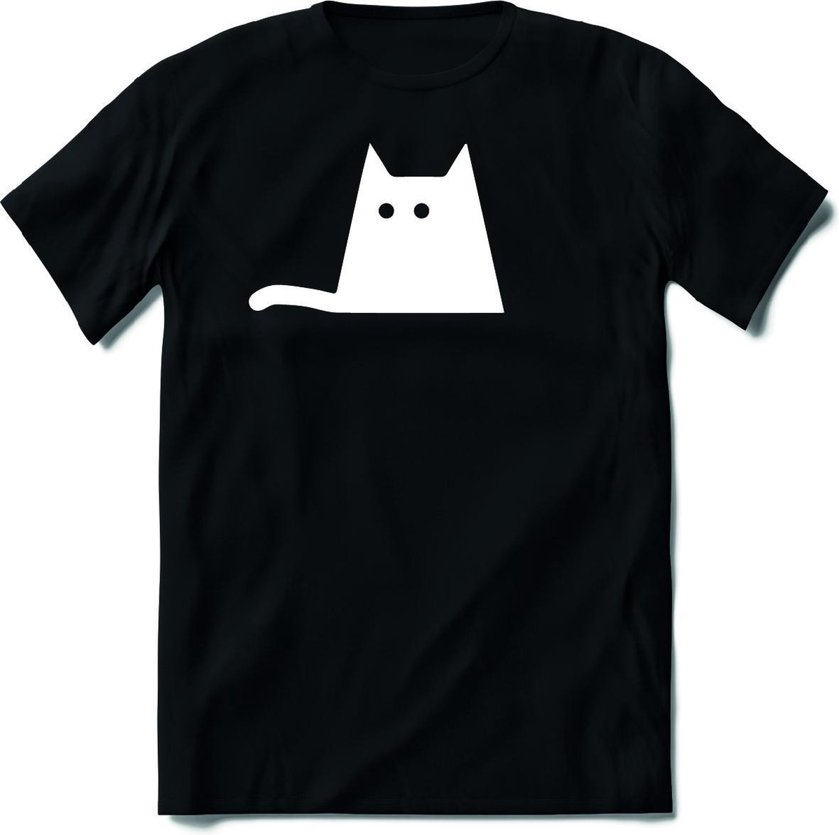 Oeps hij deed het toch kat T-Shirt Heren / Dames - Perfect Katten / Kitten / Dieren Liefhebber Cadeau Shirt