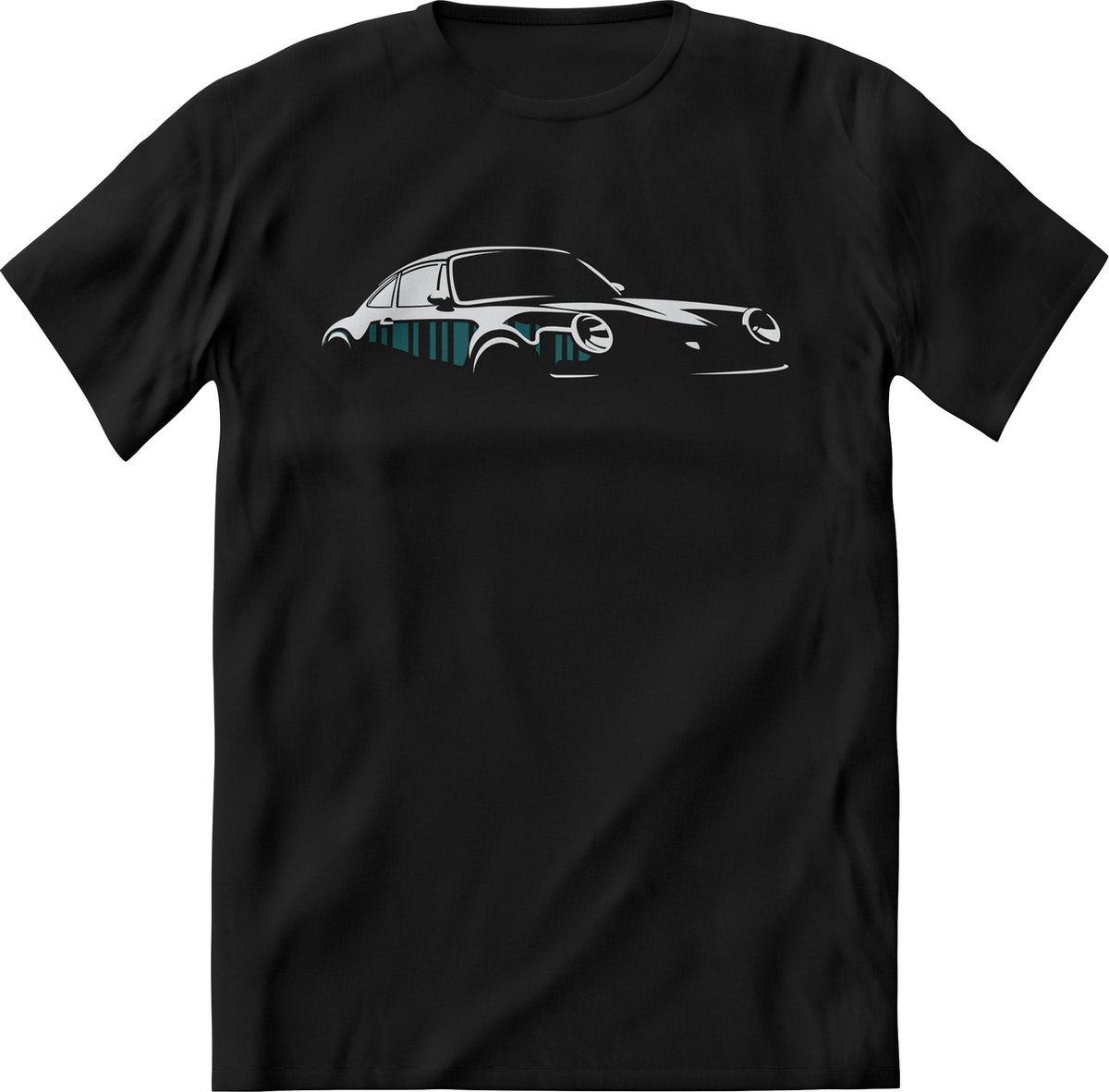 Porsche T-Shirt Heren / Dames – Design Race shirt – Perfect raceauto / autofanaat Cadeau –  Grappig oldschool Porsche 911 Racing shirt - Maat S