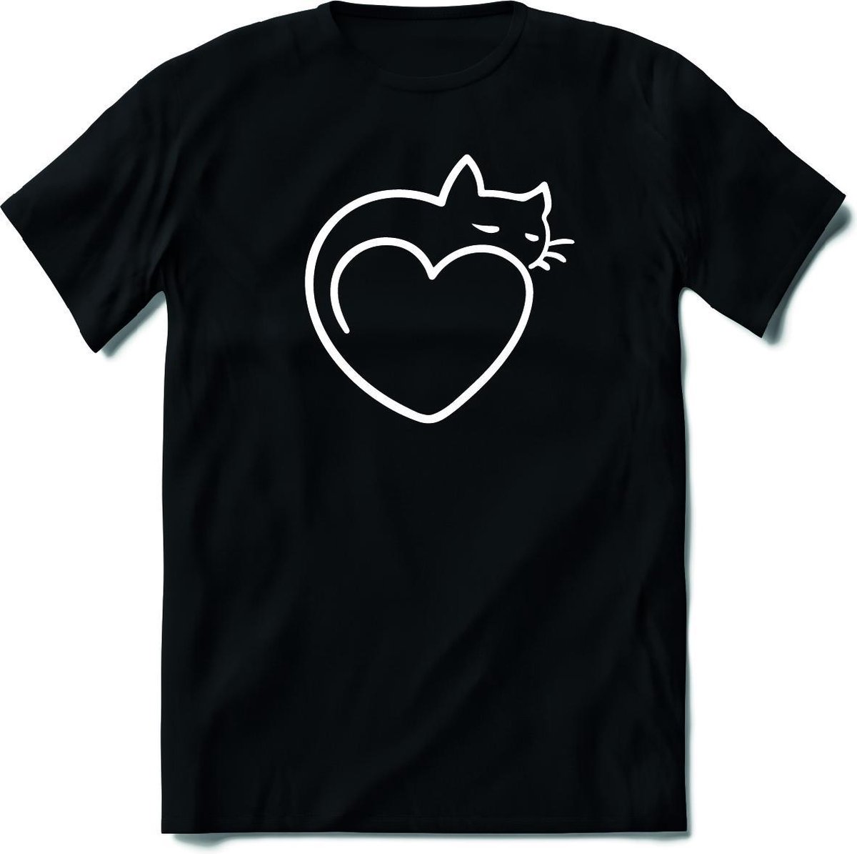 Sleepy Cat T-Shirt Heren / Dames - Perfect Katten / Kitten / Dieren Liefhebber Cadeau Shirt