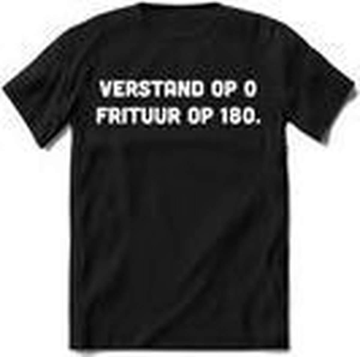 Verstand op 0 - Snacks T-Shirt Heren / Dames - Perfect Eten en Drinken shirt Cadeau - grappige Frituur, Fastfood en Dranken Spreuken, Zinnen en Teksten.