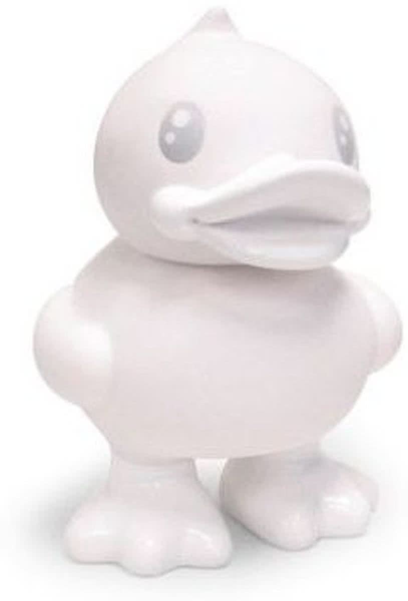 Bduck Spaarpot eend mini - Kleur - Wit