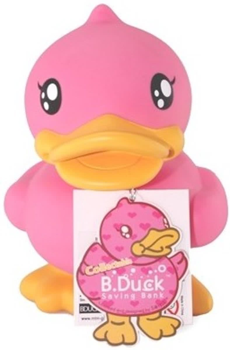 Bduck spaarpot eend roze Limited Edition