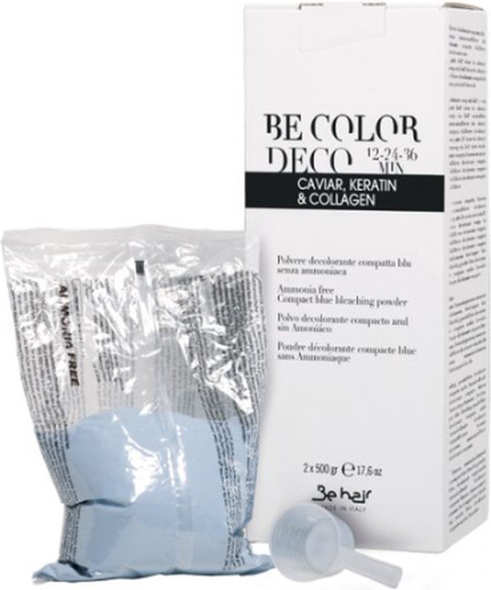 Be hair Be color Deco Caviar, Keratin & Collagen 2x500g