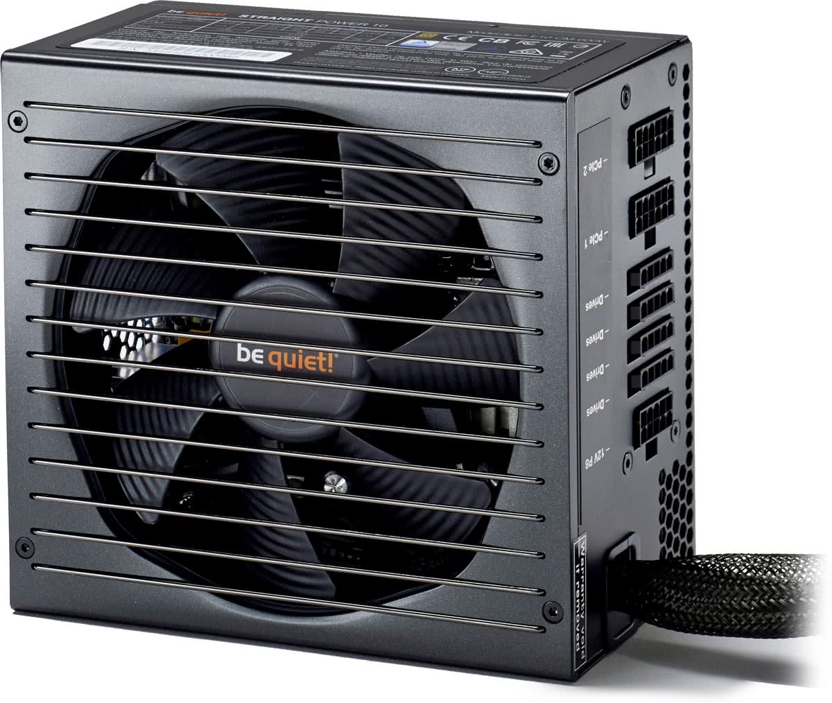 be quiet! Straight Power 10 600W CM 600W ATX Zwart power supply unit