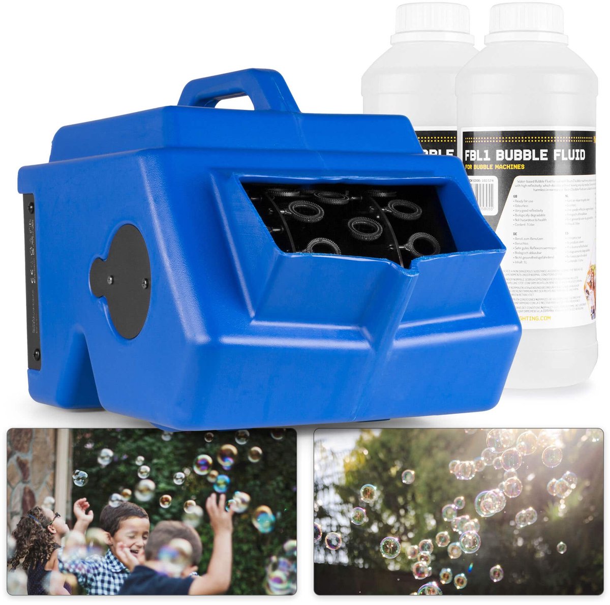   B1500   machine met 2 liter vloeistof - Inclusief afstandsbediening