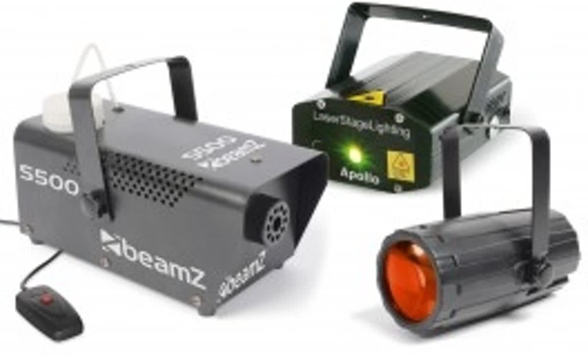 BeamZ Light Package 3 Zwart