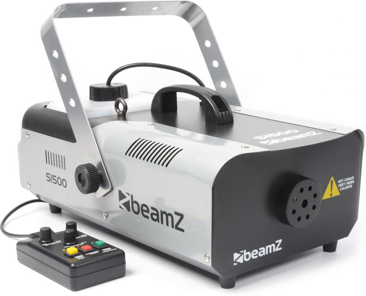 Beamz S1500 Rookmachine DMX met timerbediening