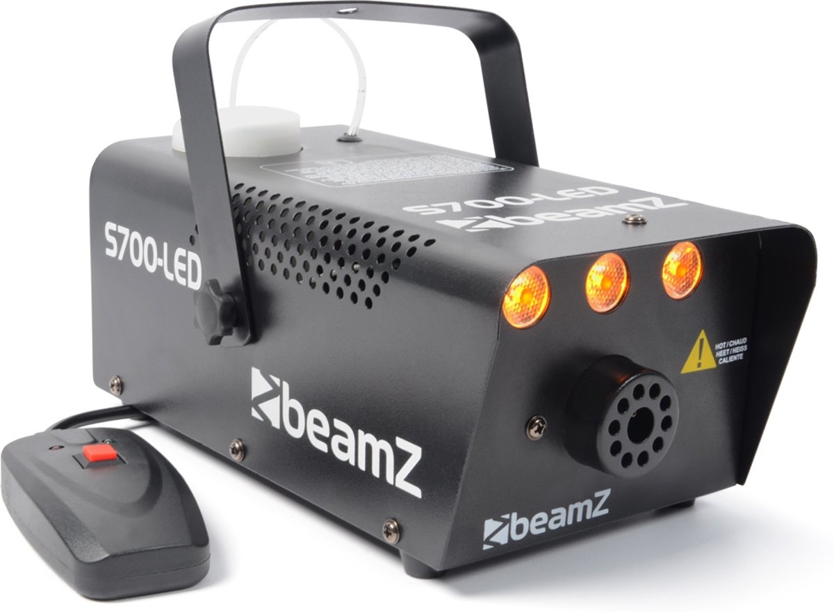 Rookmachine - BeamZ S700LED rookmachine met Vlameffect