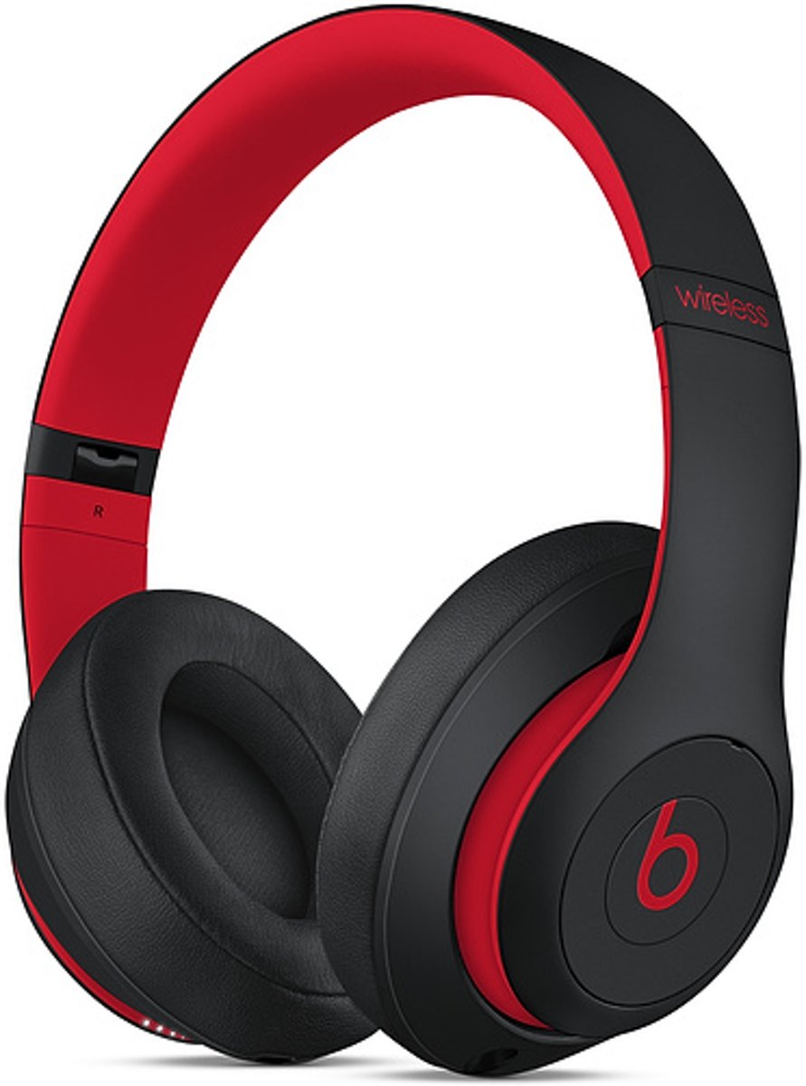 Beats Studio3 Wireless-koptelefoon - Beats Decade Collection - Defiant Black-Red