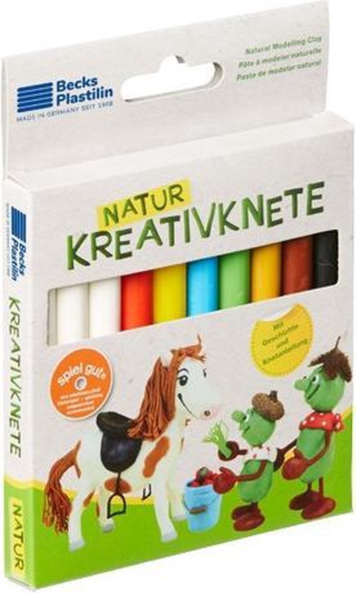 klei Kreativ Natur pony junior 10-delig