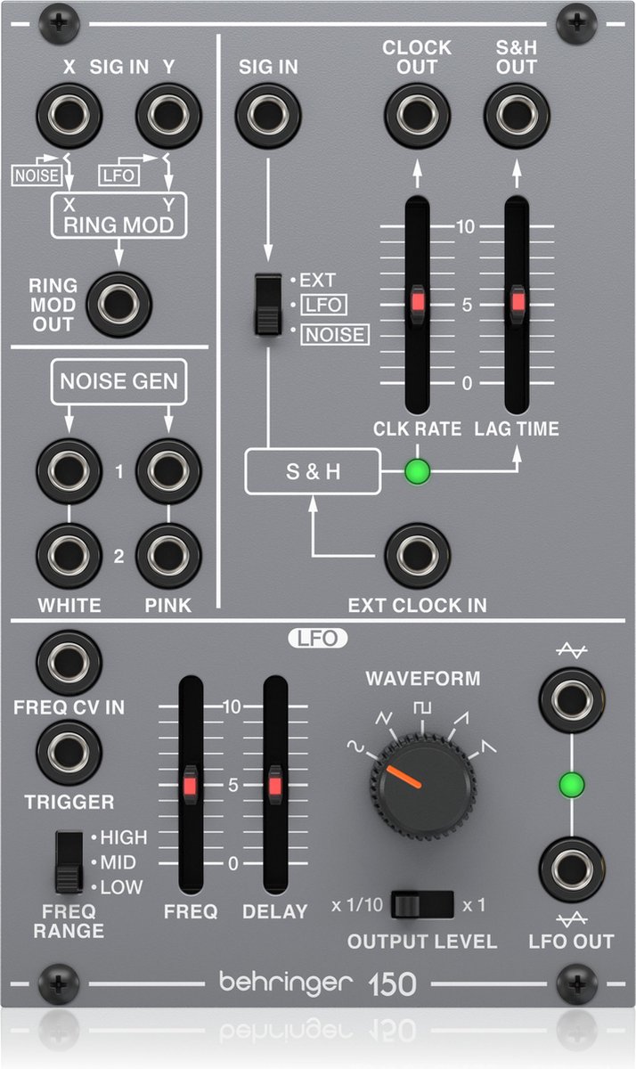 Behringer 150 Ringmod / Noise / S&H /LFO - LFO modular synthesizer