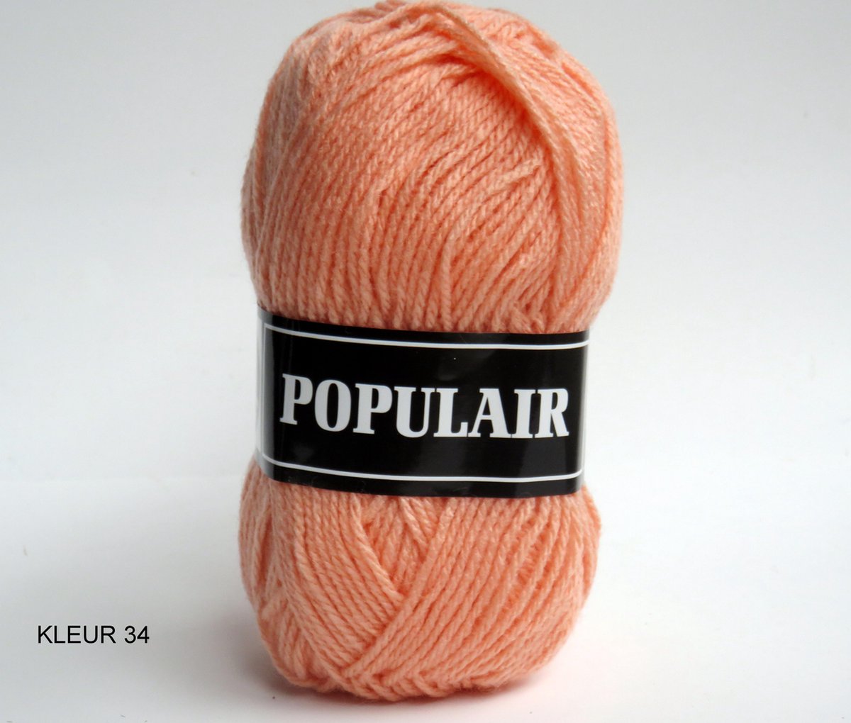 BEIJER - POPULAIR - KLEUR 34 - 15 BOLLEN a 50 GRAM PER STUK IN 1 KOOP